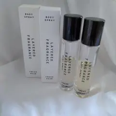 LAYERED FRAGRANCE　レイヤードフレグランス フレッシュペア 2本