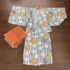 【試着のみ】bee des bee 浴衣3点セット