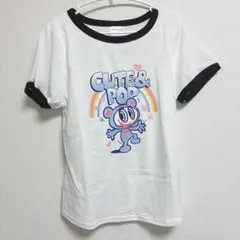 ANGEL BLUE Tシャツ 半袖 ホワイト ブラック Mサイズ