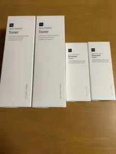 韓国大人気なルネセルマルチペプチドトナー2本とリニューアルクリーム2本2点セット