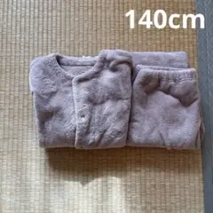 無印良品　キッズ　着る毛布パジャマ　140cm ピンク