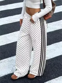 SHEIN / ドット柄ワイドパンツのサムネイル