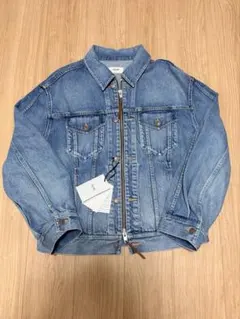 セリーヌ　クロップド丈デニムシャツ　cerine ジャケット セリーヌ クロップド丈デニムシャツ cerine ジャケット - メルカリ