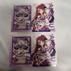 紫吹蘭 アイカツ ローズボンボントップス 2枚セット セブン