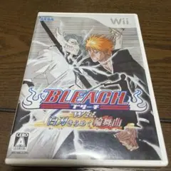 BLEACH Wiiソフト 白刃きらめく輪舞曲 SEGA