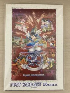 東京ディズニーランド 20周年 ポストカードセット