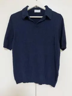 【ほぼ未使用】cruciani ニットポロ 48 ほぼ未使用】cruciani ニットポロ 48 - メルカリ