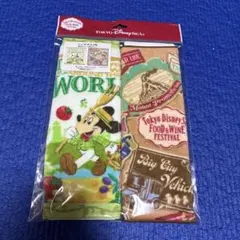 東京ディズニーシー ミニタオル2枚　ワインフェスティバル