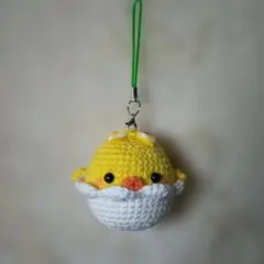 オカメインコ あみぐるみ ストラップ キーホルダー ルチノー - メルカリ