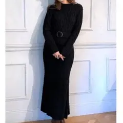 マーメイドニットワンピース