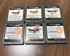 ドラゴンクエストシリーズ DSソフト 6本セット