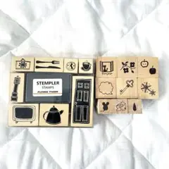 FLYING TIGER 木製スタンプセット