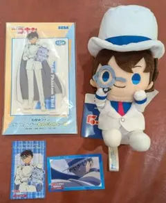 ナムコ限定　名探偵コナン　クリアスタンド　怪盗キッドセット