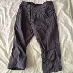 グレー ショートパンツ ファスナー付きのサムネイル
