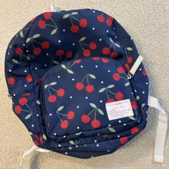 チェリー柄 子供用リュック