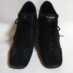 no name ウェッジソール 厚底スニーカー ブラック 38