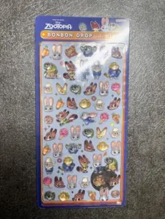 ZOOTOPIA ズートピア ボンボンドロップシール