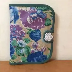 715 花柄 マルチケース  母子手帳入れ お薬手帳入れ