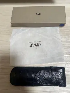【新品・未使用】 ZAO レザー ペンケース クロコ型押し ネイビー 箱付き 2026年最新】zao ペンケースの人気アイテム - メルカリ