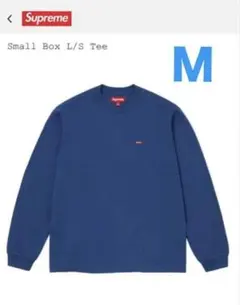 Supreme small box クルーネック dark  青 M Supreme small box クルーネック dark royal 青 M