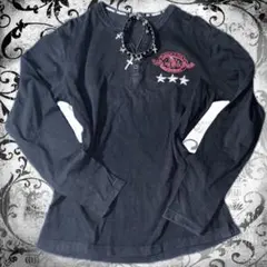 お兄系 長袖カットソー