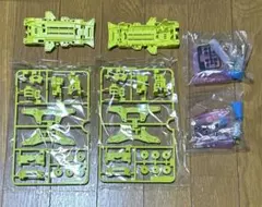 【7月末まで値下】ミニ四駆VZシャーシ(蛍光グリーンイエロー)+超速ギヤセットのサムネイル