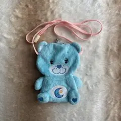 【レア 】 ケアベア Care Bears ポーチ　ブルー 青