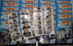 名探偵コナン ステッカー4種アクリルキーホルダー4種　40セット