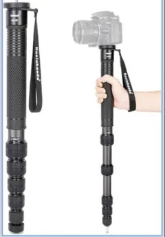 【未使用】Koolehaoda一脚 KQ-326C カーボン製 自立式