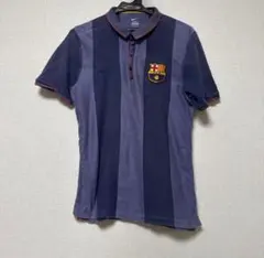 連休値引_NIKE ナイキ バルセロナ ポロシャツ L ストライプ 半袖 メンズ