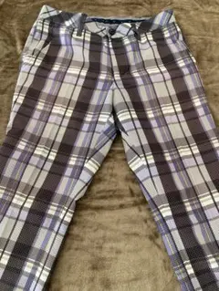 キャロウェイ　チェック柄　メンズ ゴルフパンツ
