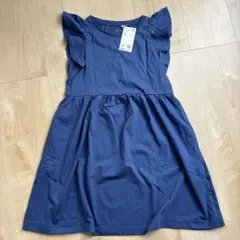 UNIQLOスムースコットンフリルワンピース　120