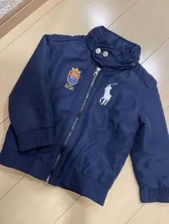 ビックポニーPolo Ralph Lauren ネイビー ジャンバーブルゾン3T