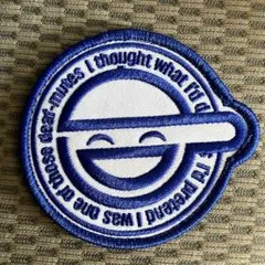 攻殻機動隊 STAND ALONE COMPLEX 笑い男刺繍パッチ
