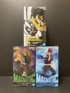 ☆僕のヒーローアカデミア MAXIMATIC 3点セット - メルカリ