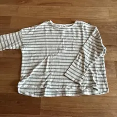 devirock 長袖カットソー 120cm ストライプ