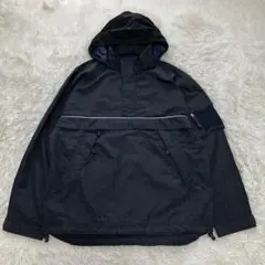 00s Old Gap ナイロンアノラックパーカー ブラック M - メルカリ