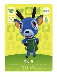 237 【24時間発送】 amiibo カード タケル