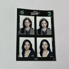 TWICE ミナ　証明写真ステッカー　this is for ポップアップ