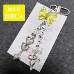 ビーズキーホルダー M!LK 吉田仁人 推し活 M!LK チャーム MilK