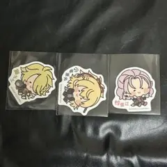 んまほっぺ ステッカー 獅子王 小竜 村雲