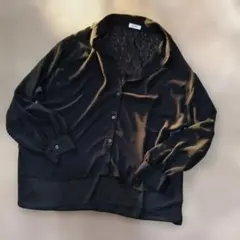 レース　シースルー　トップス　　aquaist