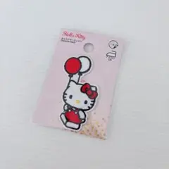 キャラクターワッペン サンリオ　刺繍ワッペン　キャンドゥ　ハローキティ