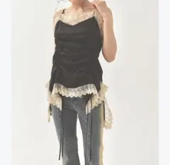 新品タグ付き】PELLICULE pearl halter camisole - メルカリ