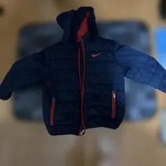 m*t様 Nike ネイビー レッド ダウンコート 3T