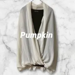 Ld297＊パンプキン 裾バルーン ブラウス ノースリーブ 背中デザイン