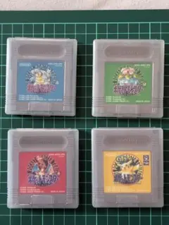 ゲームボーイ　ポケットモンスター４本セット