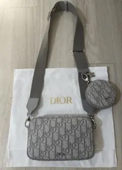 ☆DIOR キッズ マルチファンクションバッグ スモール ライトグレー 