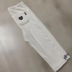 petit main リブパンツ アイボリー