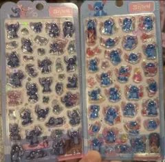 公式ディズニー スティッチボンボンドロップシール 2シートセット